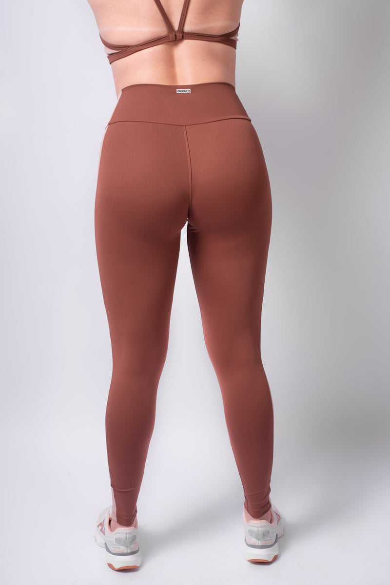 Calça Legging Azzam Capuccino Compression