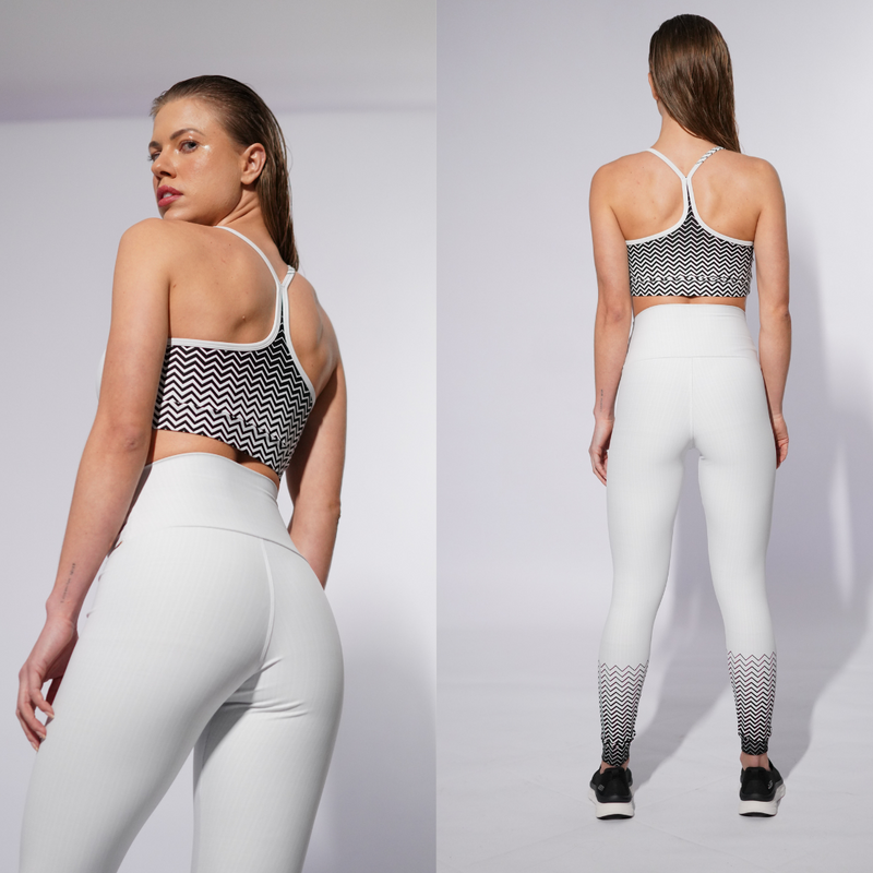 Calça Legging Azzam Matrix Branca