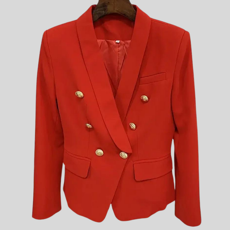 Blazer Vermelho  e Branco Vivian