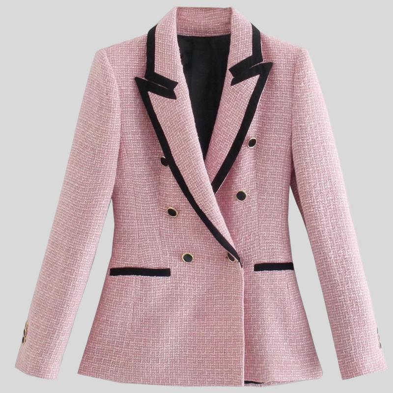 Blazer Duo Tweed Rose