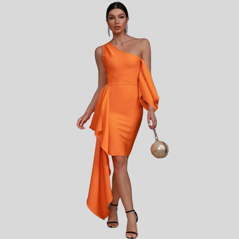 Vestido Laranja Kali