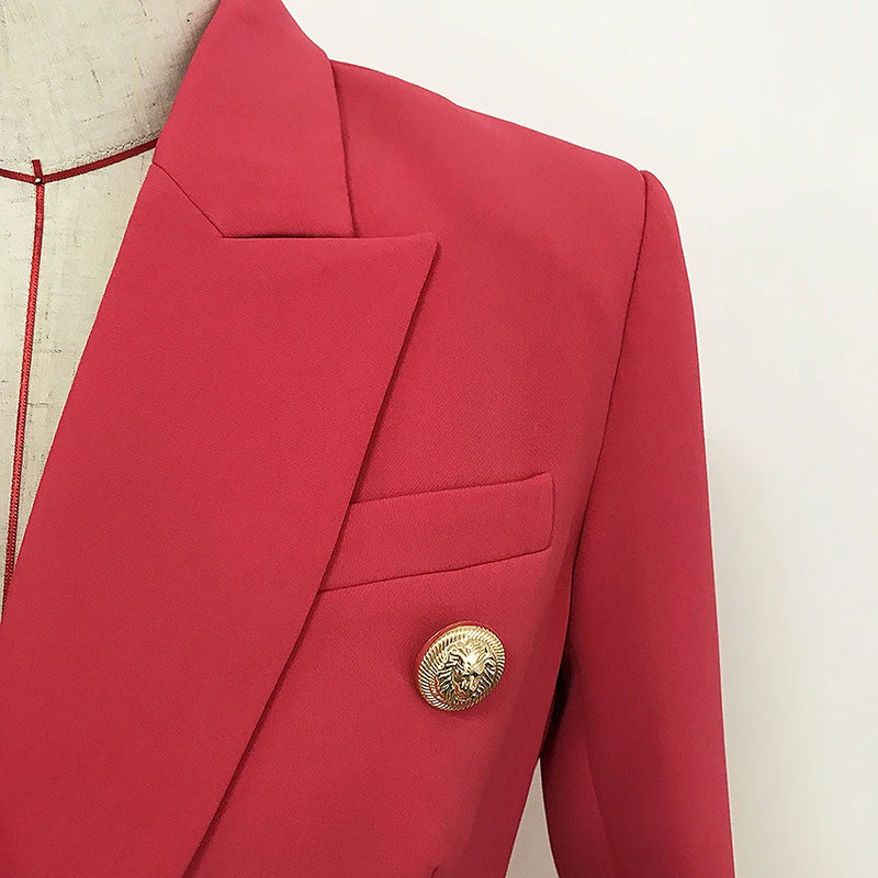 Blazer Lara Vermelho Goiaba