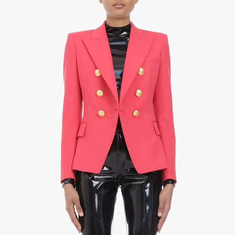 Blazer Lara Vermelho Goiaba