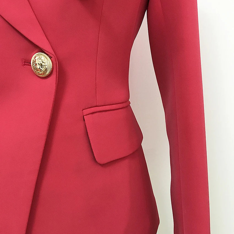 Blazer Lara Vermelho Goiaba