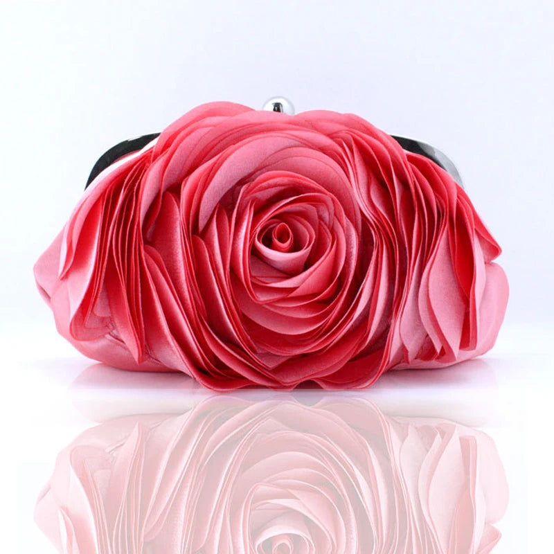 Bolsa Clutch  Rosas