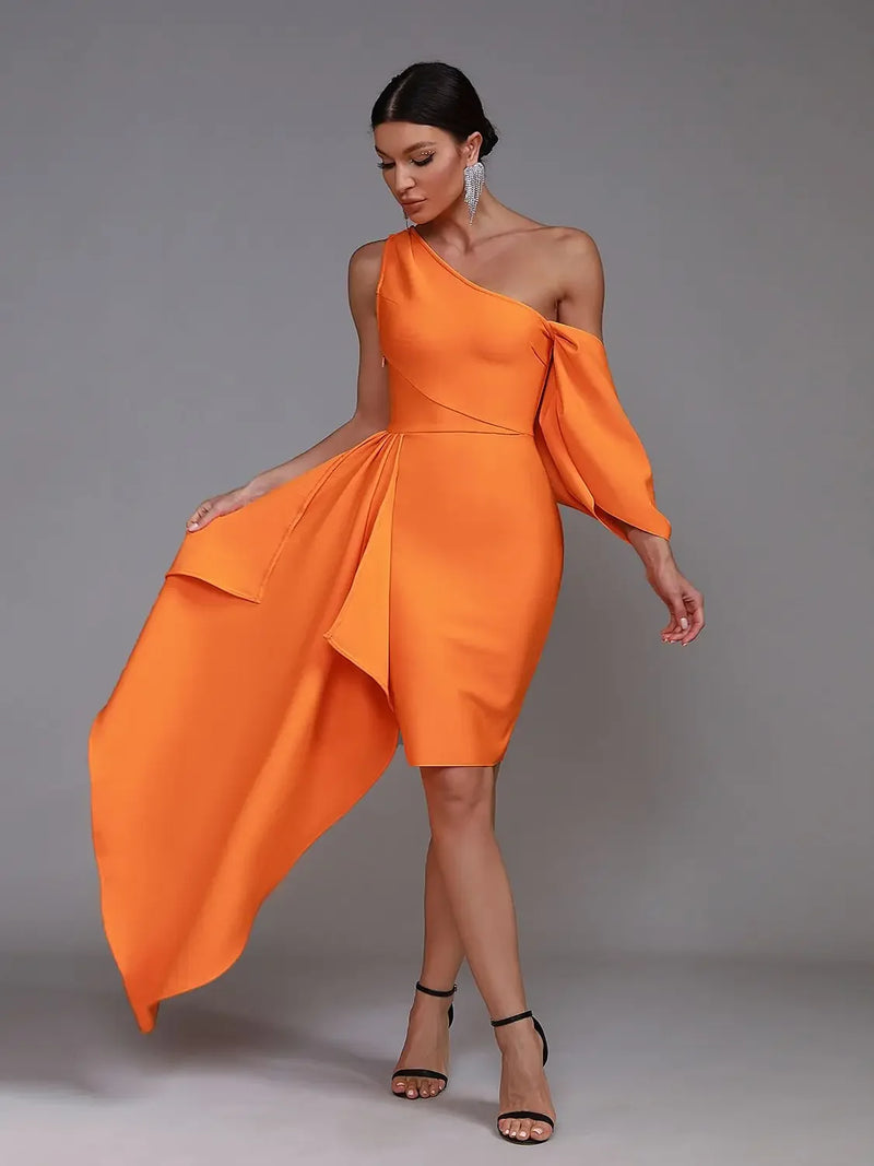 Vestido Laranja Kali