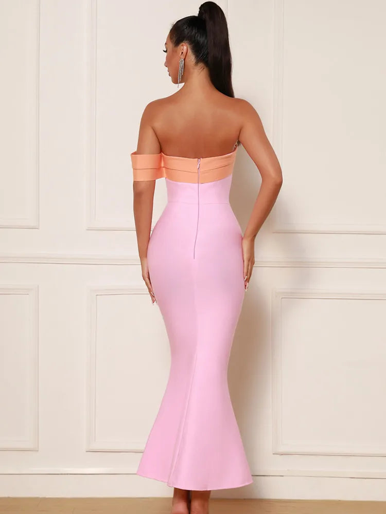 Vestido Lívia Rosa Claro