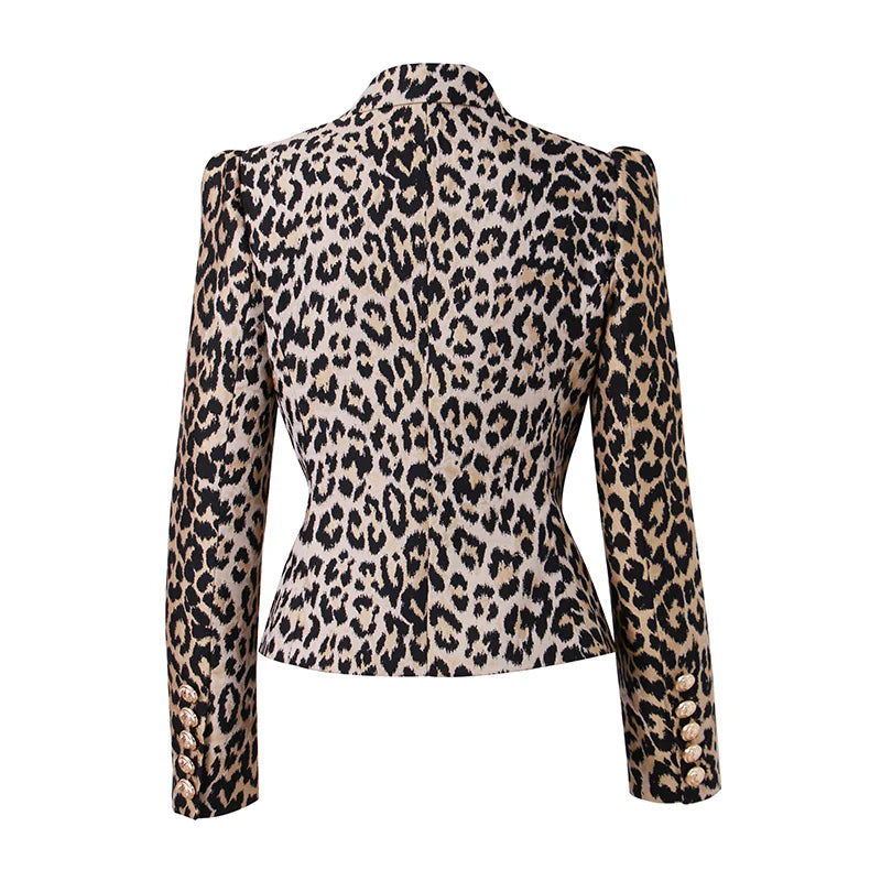 Blazer Onça Animal Print