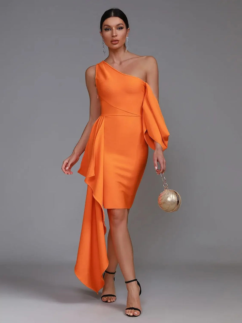 Vestido Laranja Kali